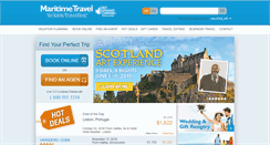 Desktop Screenshot of maritimetravel.ca